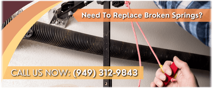 Broken Garage Door Spring Repair Irvine CA